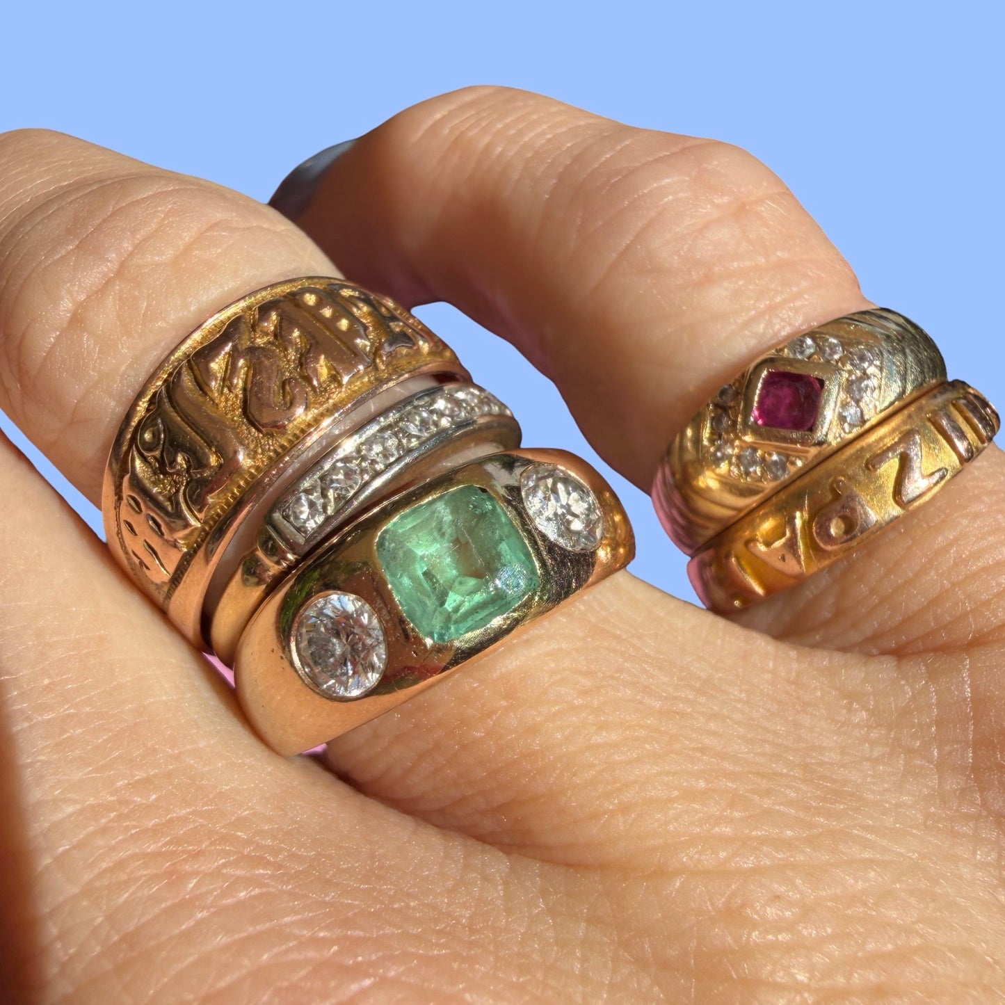 Antique Mizpah Ring